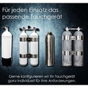 BOUTEILLE POLARIS FABER 15L / 232 BAR HOT DIPPED (FÛT SEUL) 