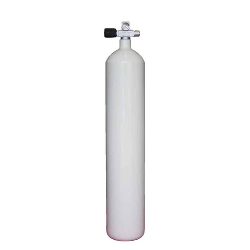 [047023] BOUTEILLE ECS 8,5L/232 BAR CONCAVE ROBINET 1 SORTIE EXP. GAUCHE